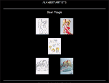 Tablet Screenshot of playboy.pinupcartoongallery.com