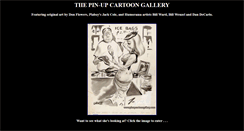 Desktop Screenshot of pinupcartoongallery.com