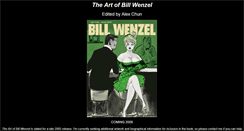 Desktop Screenshot of billwenzel.pinupcartoongallery.com